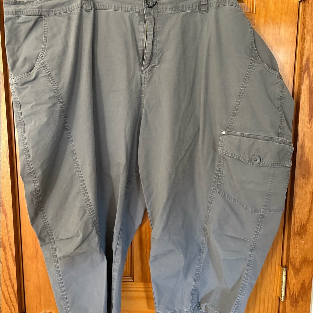 Ellos plus size seamed Capri